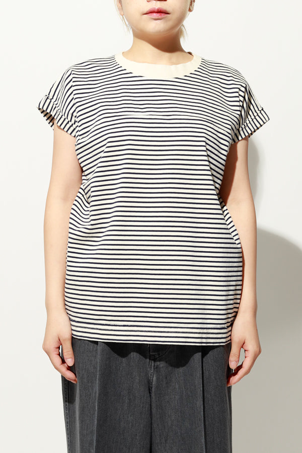 Border French Sleeve T-Shirt