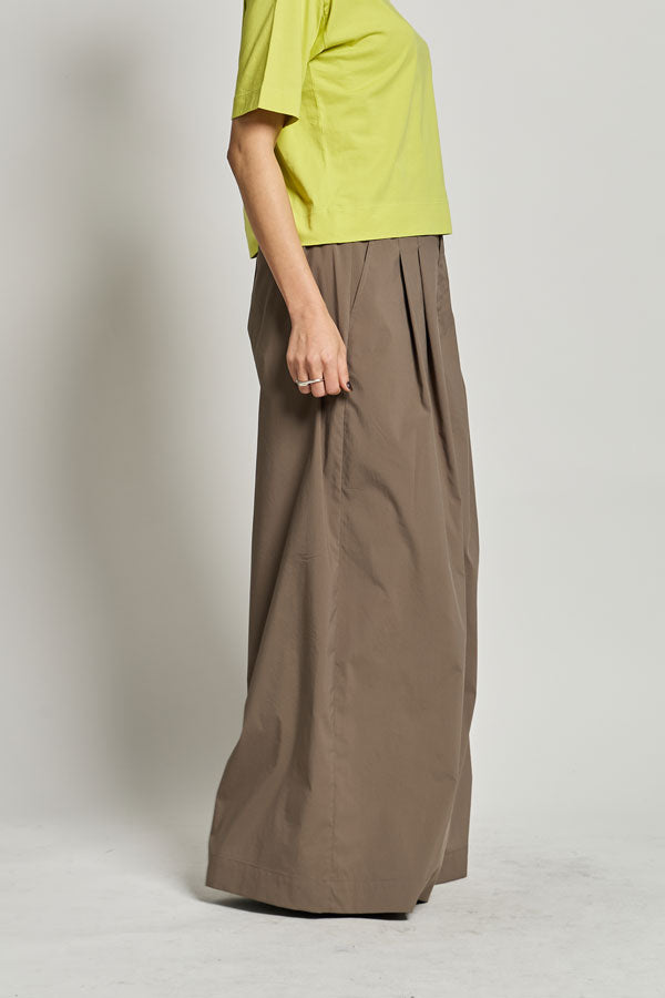 Double-Tuck Baggy Pants