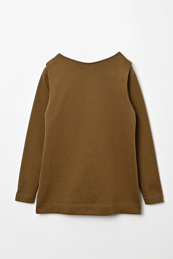 Front Zip Paneled Pullover