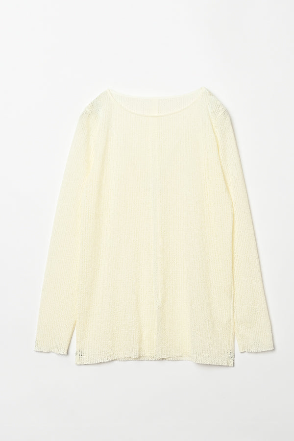 Lace Panel Pullover
