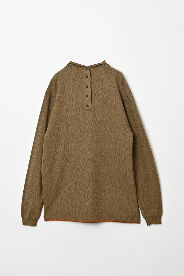 Henley Neck Sweater