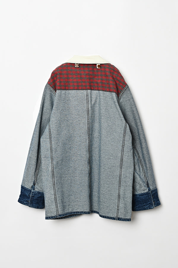 Denim Coverall Jacket