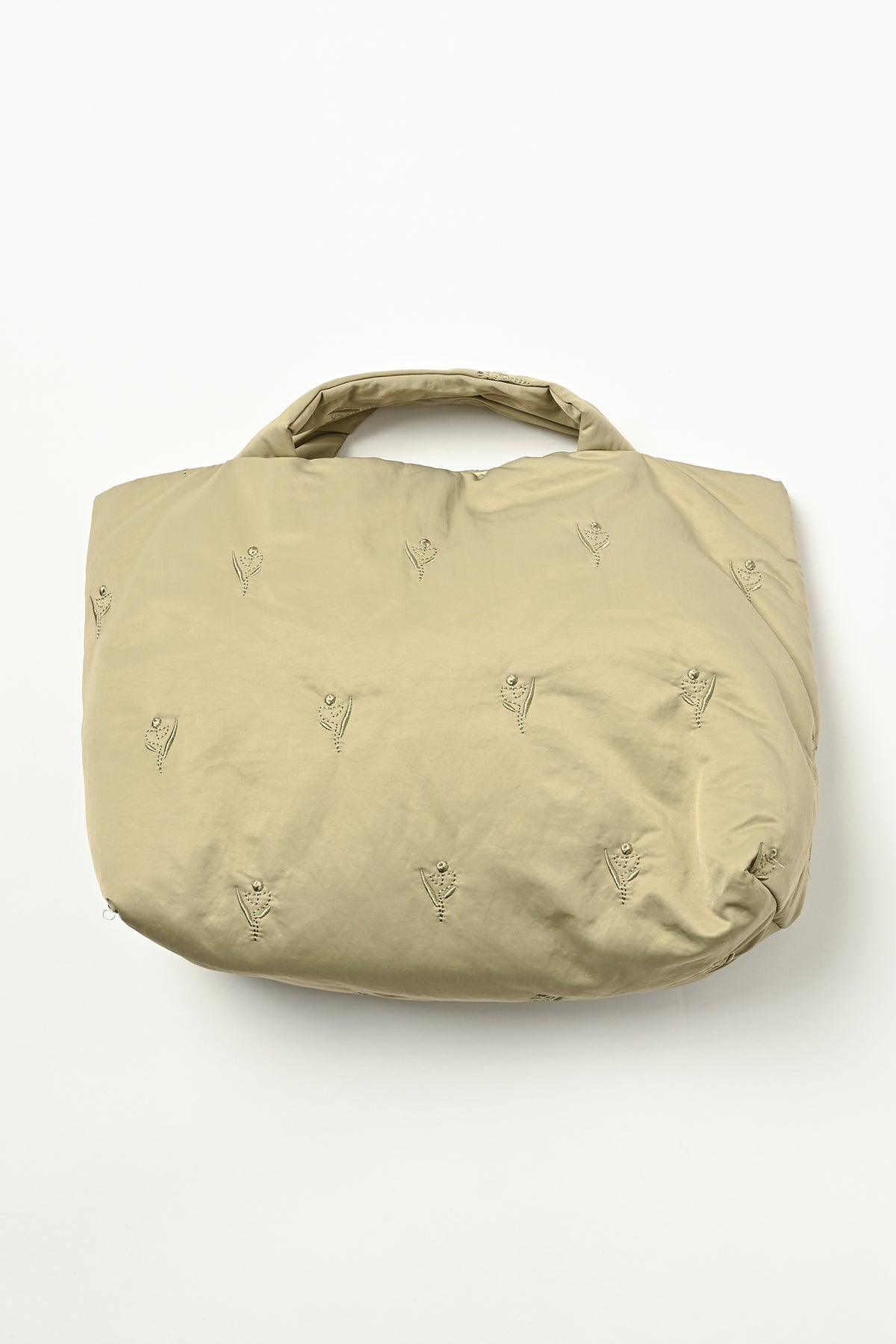 Tube Knot Embroidered Bag
