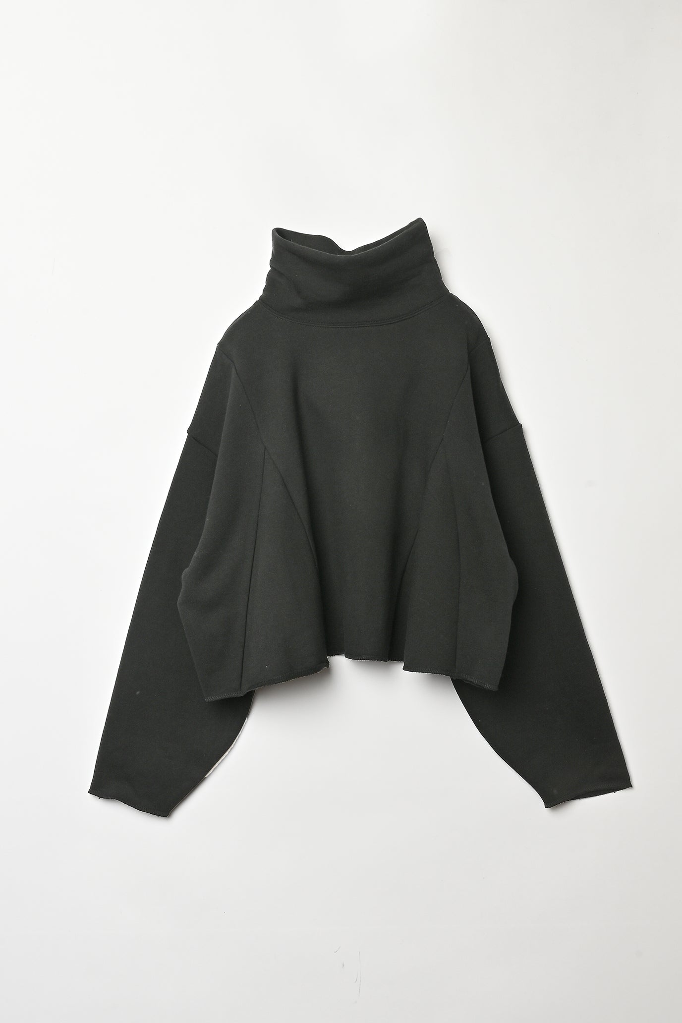 Brushed French Terry Hem Pullover