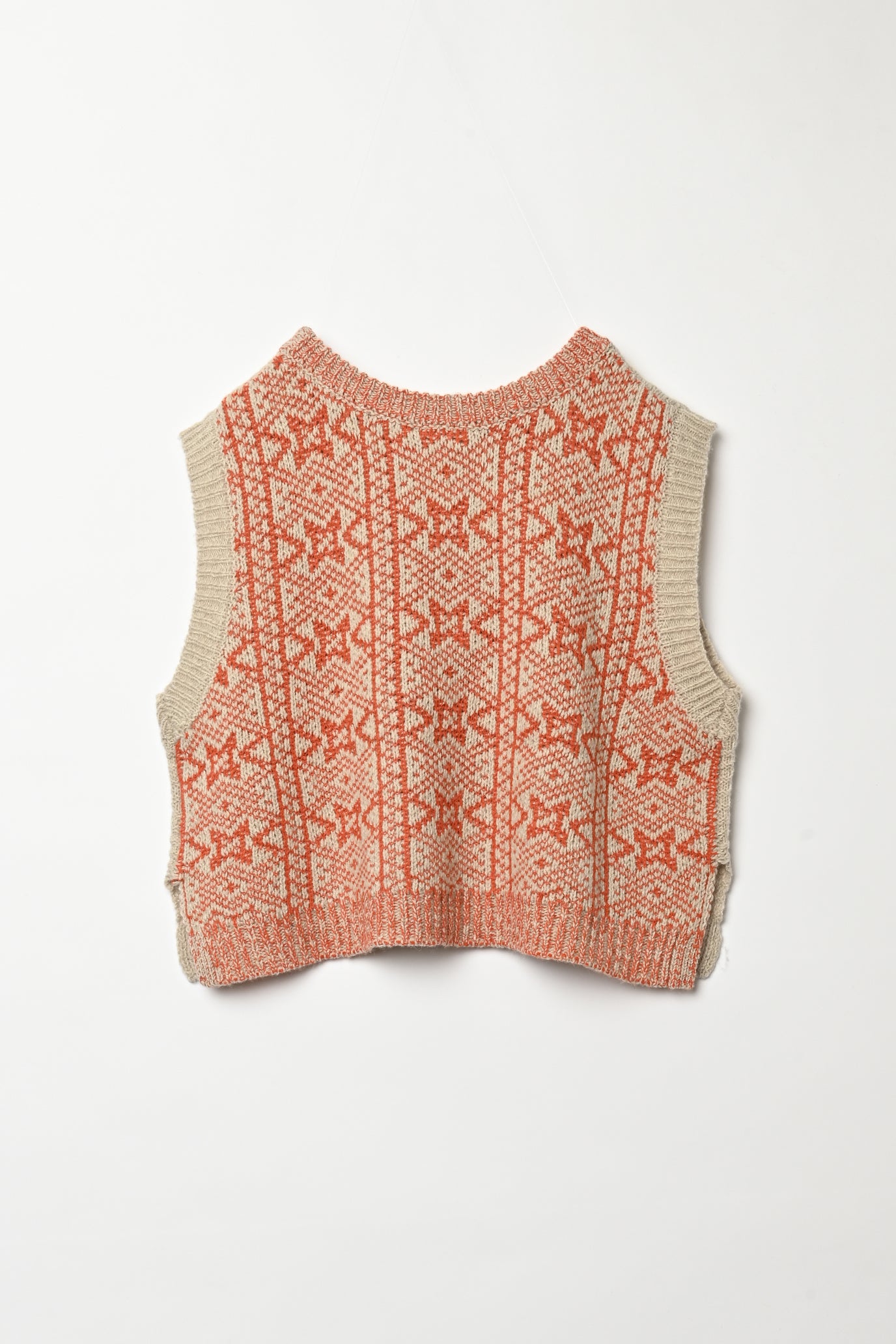 2-Way Aran Nordic Vest