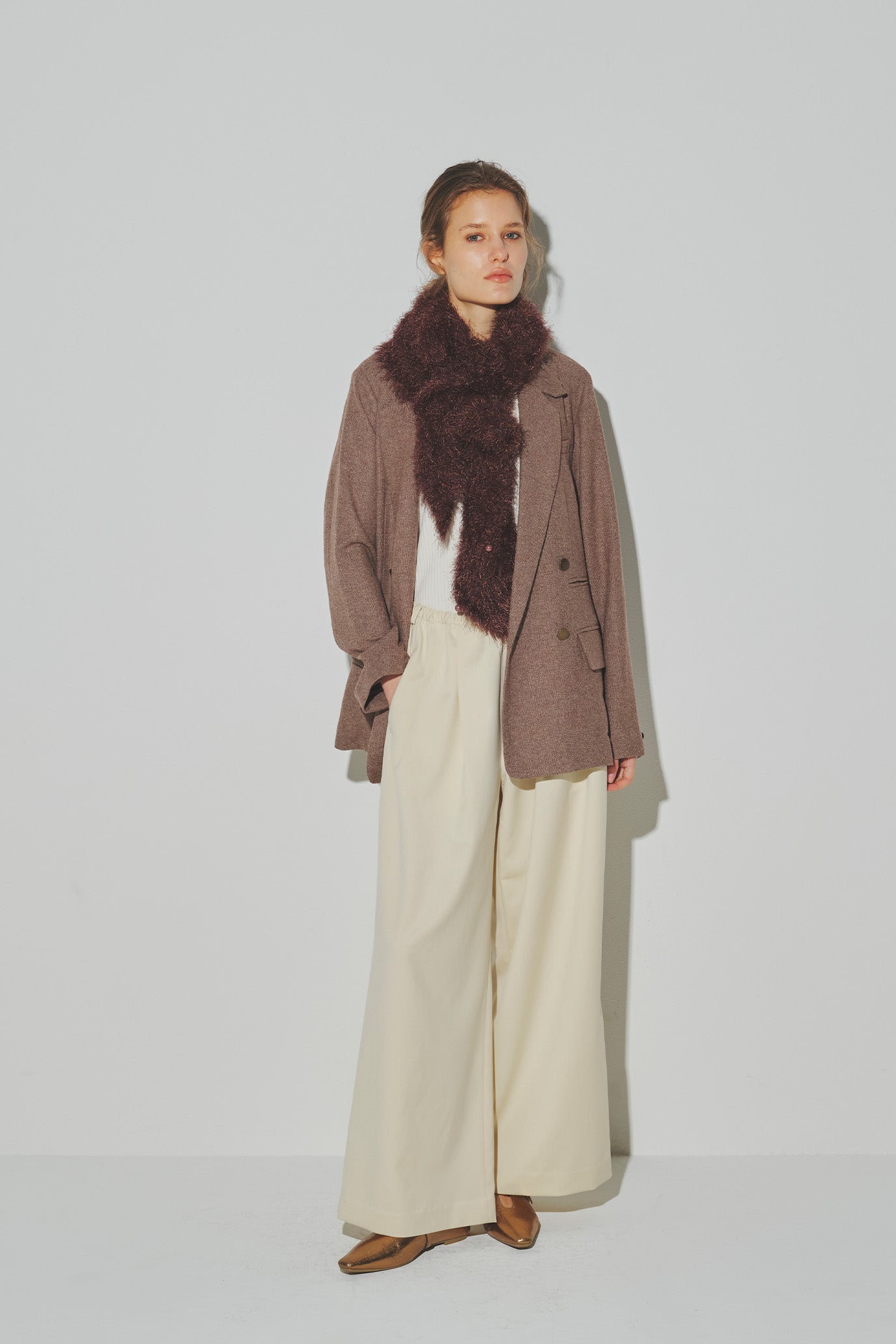 Double-Breasted Tailored Jacket