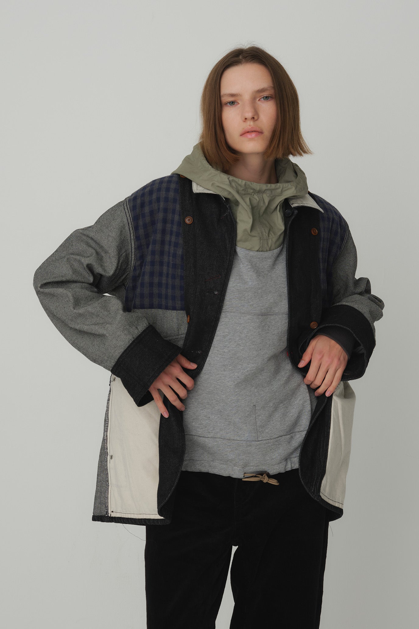 Denim Coverall Jacket