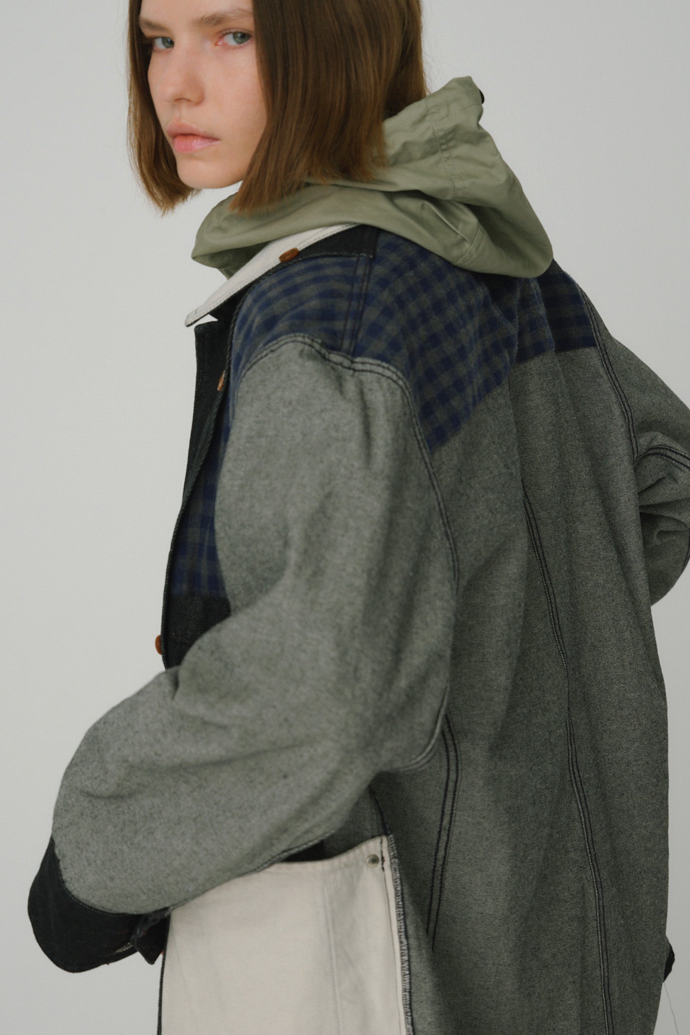 Denim Coverall Jacket