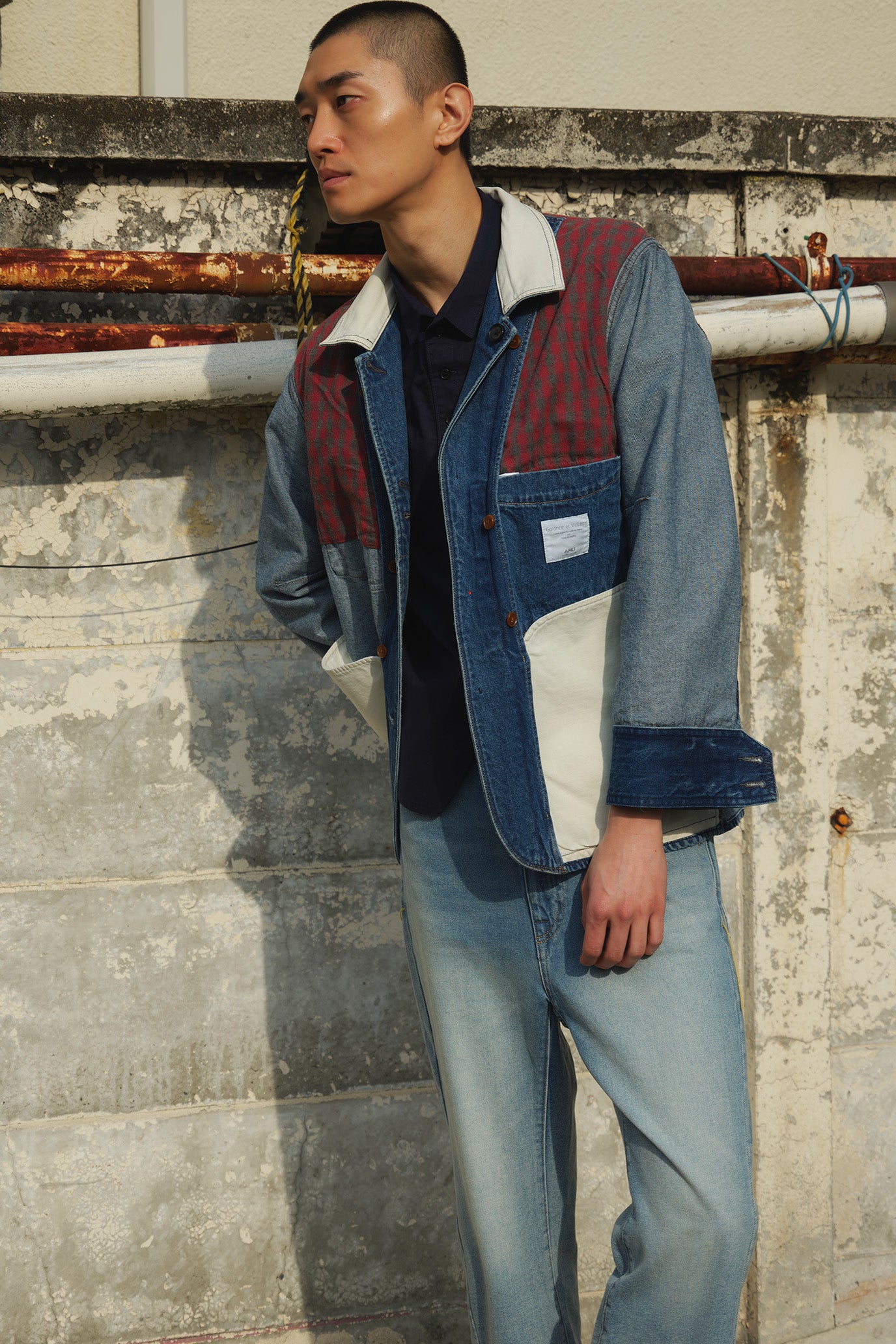 Denim Coverall Jacket