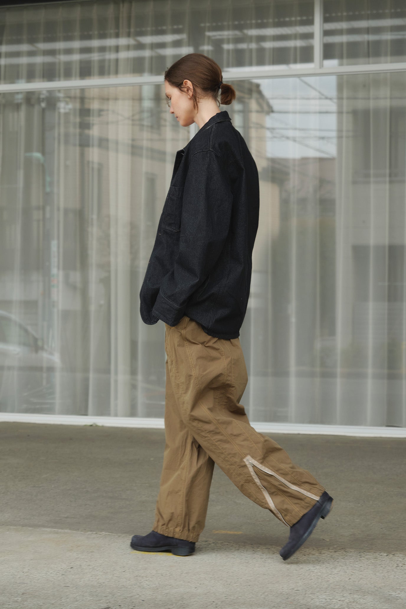 Denim Coverall Jacket
