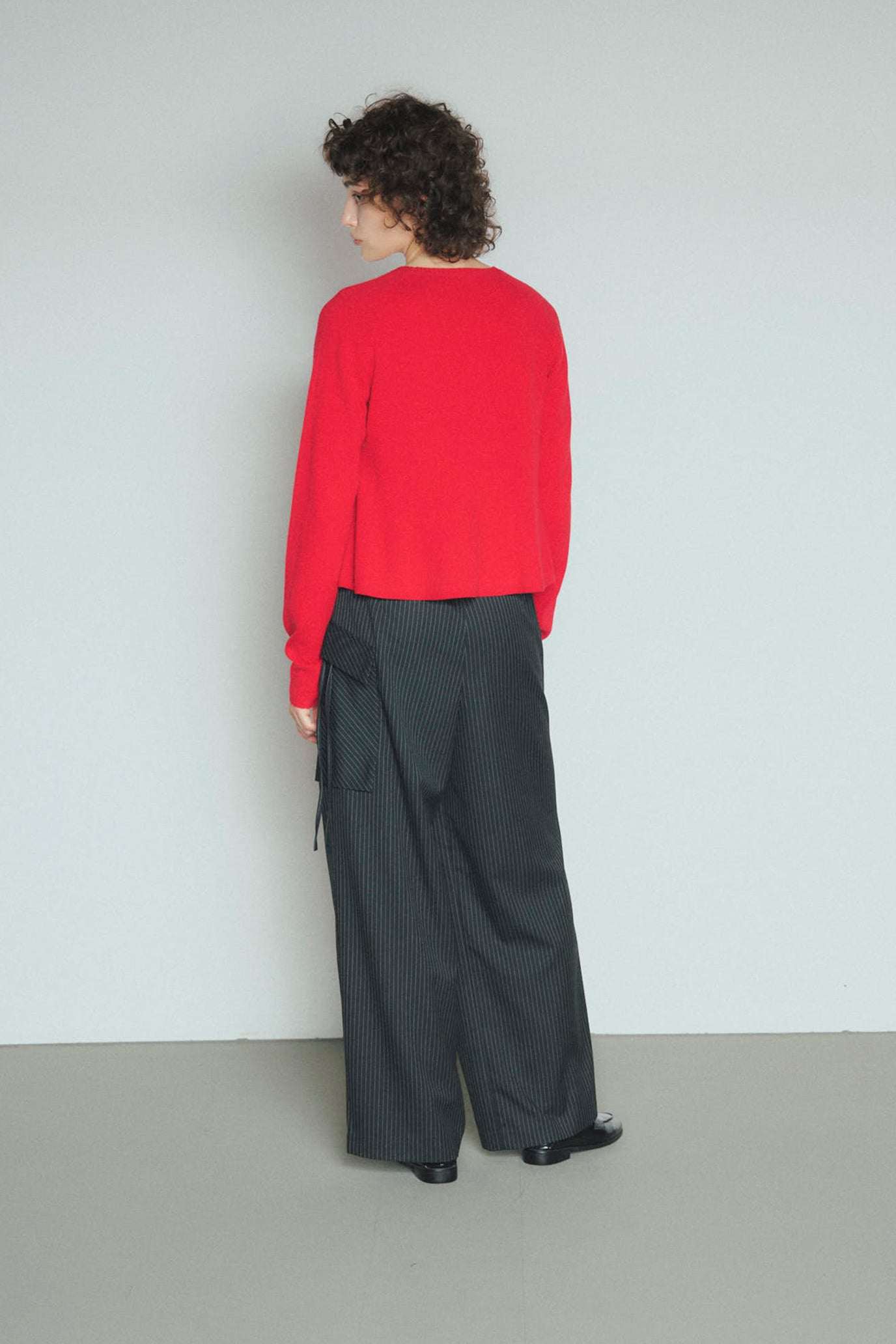 Peplum Knit Pullover