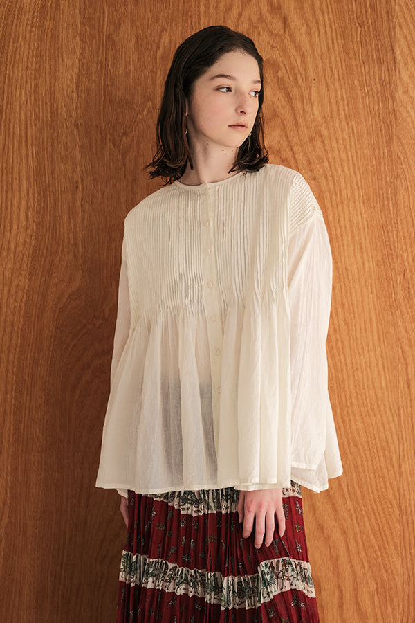 Pin Tuck Blouse