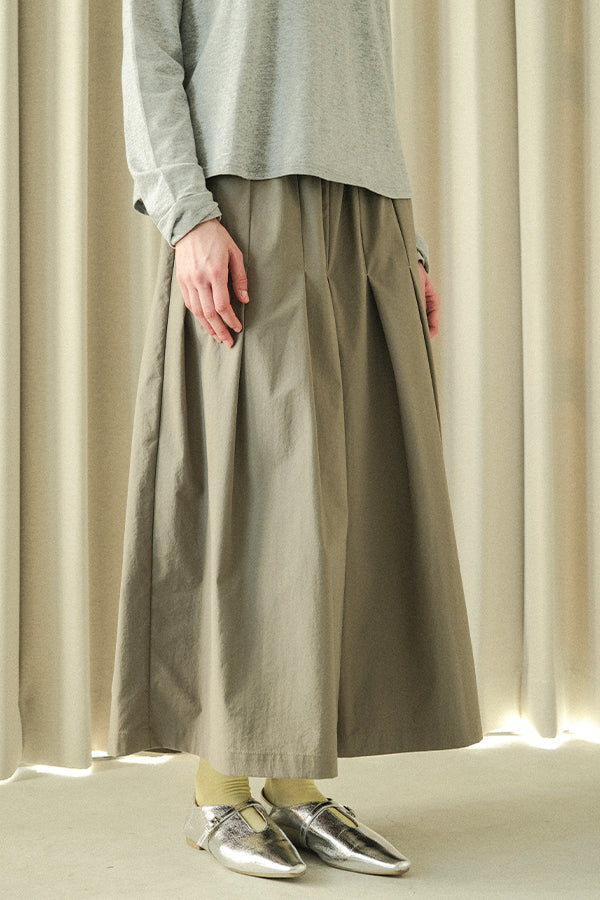 Tuck Skirt-Look Trousers