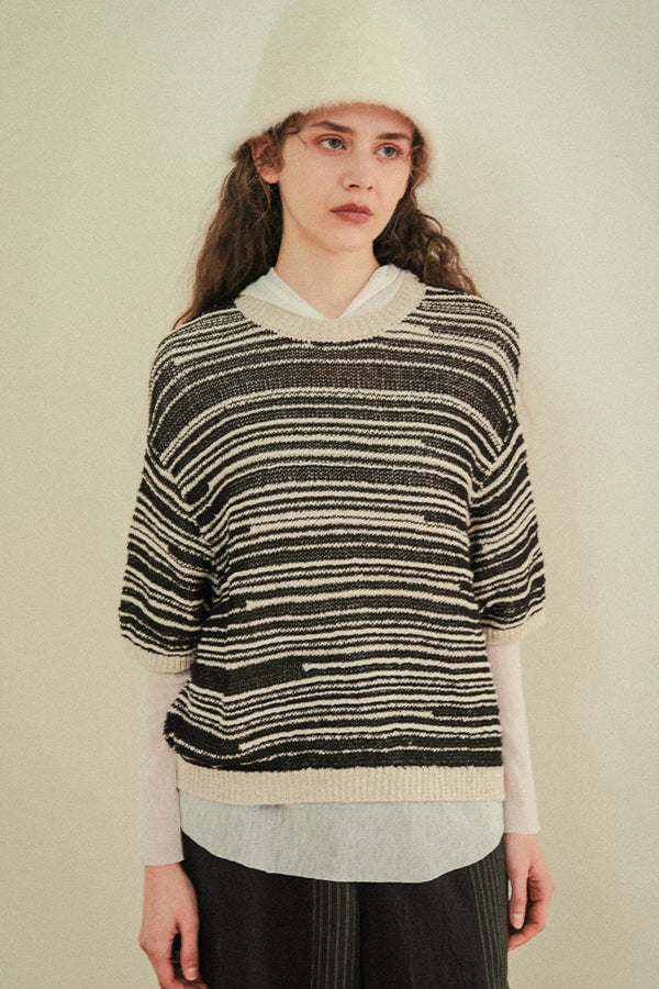 Mixed Yarn Vest