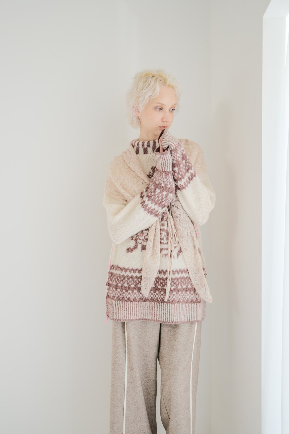 Heritage Knit Jacquard Pullover