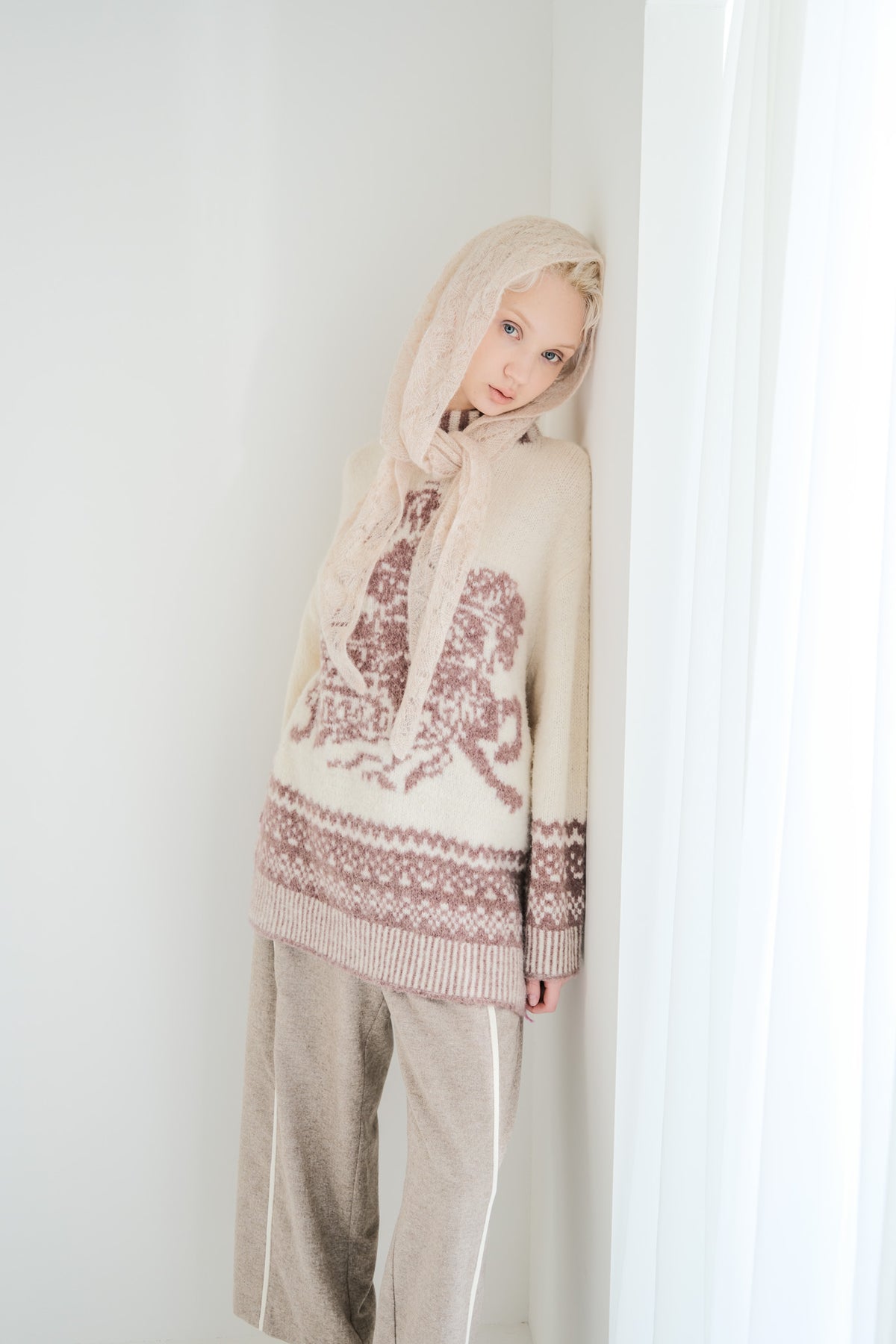 Heritage Knit Jacquard Pullover