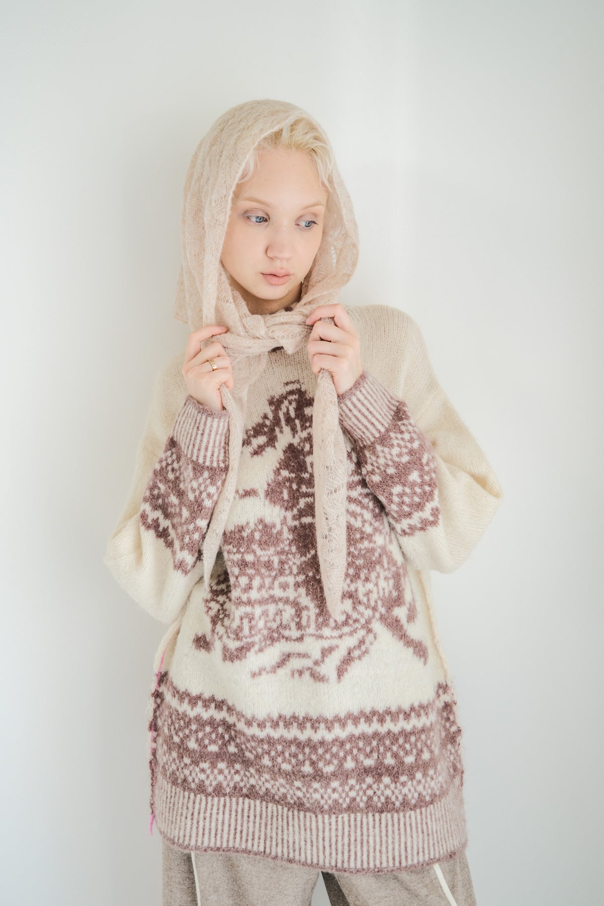 Heritage Knit Jacquard Pullover