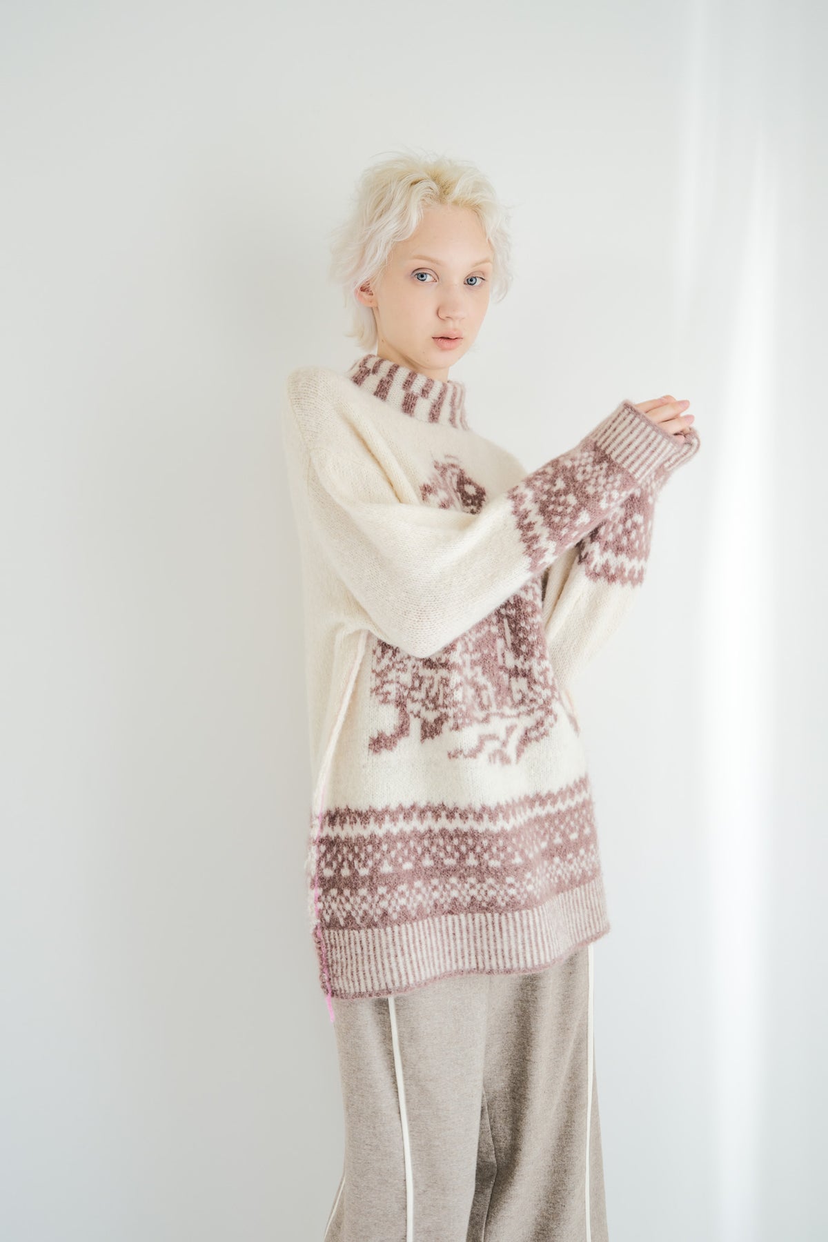 Heritage Knit Jacquard Pullover