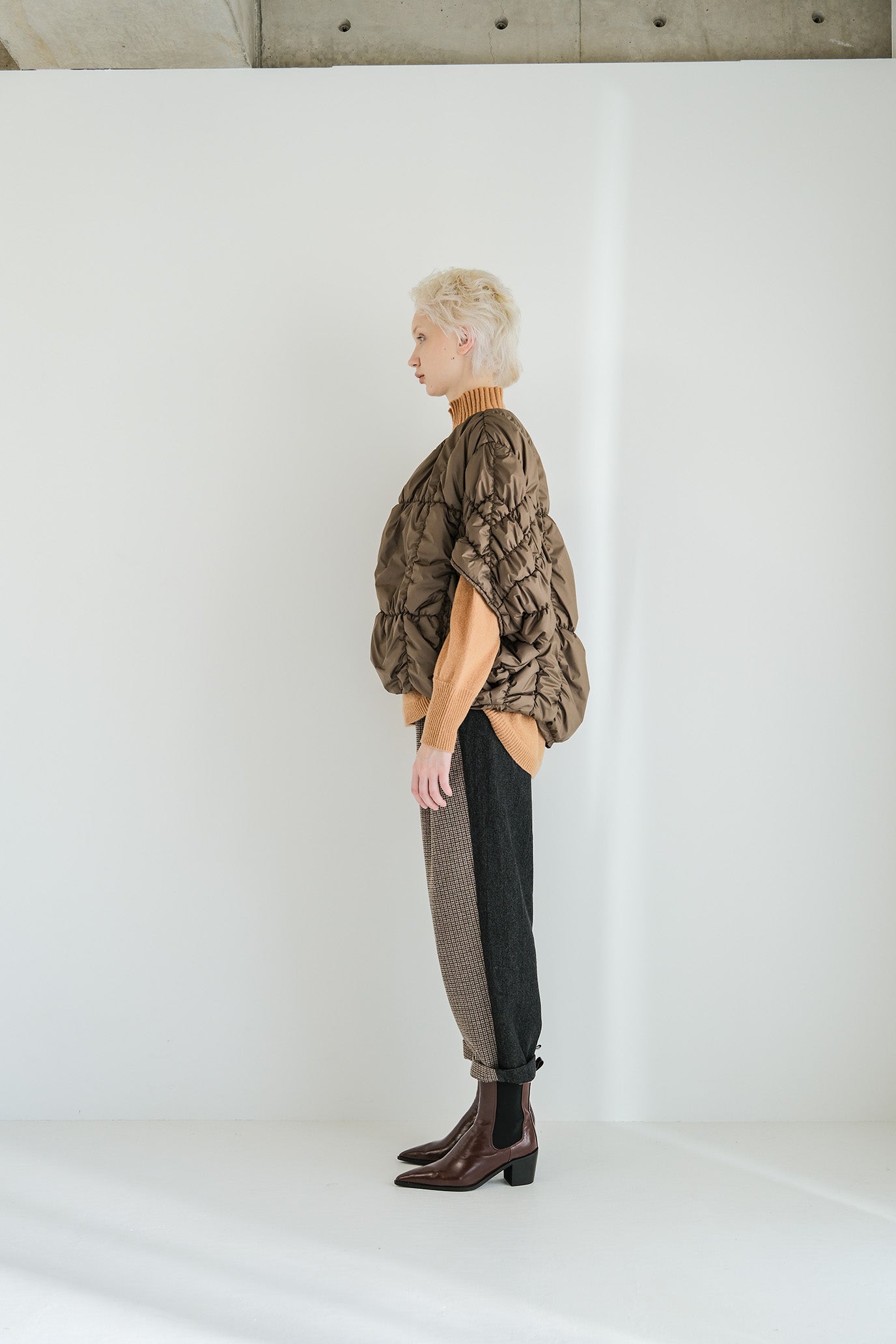 Shirred Padded Vest