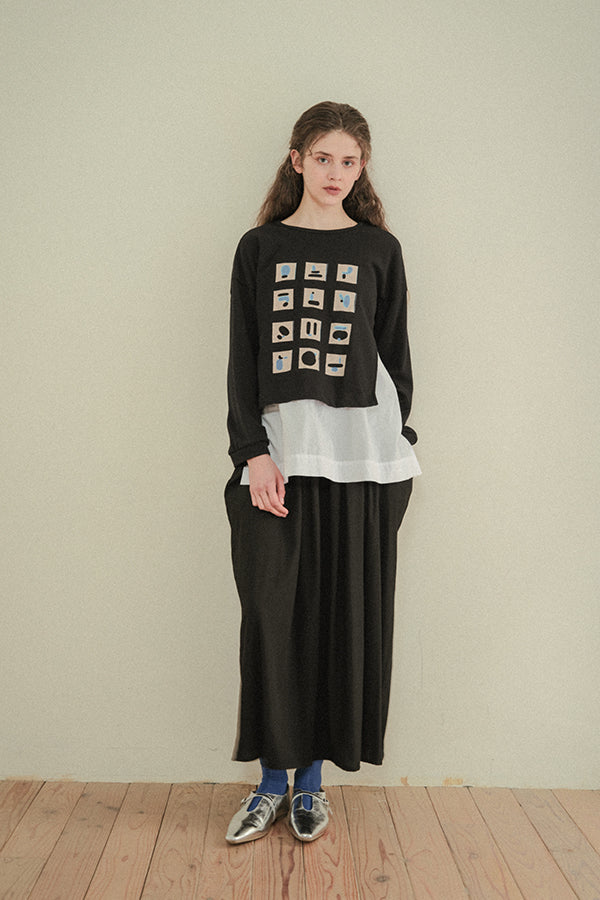 Block Print Pullover