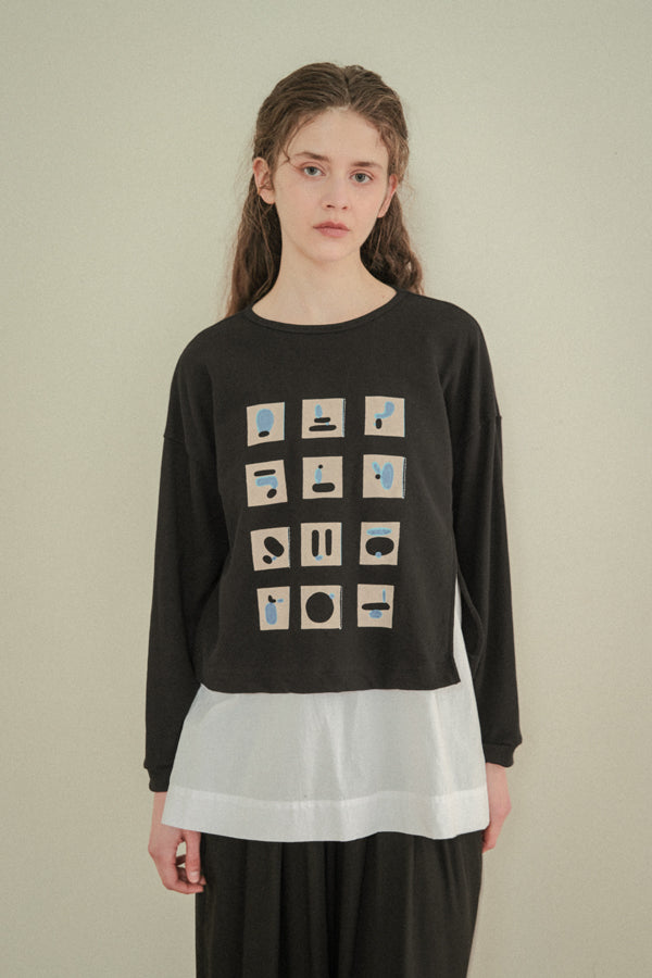 Block Print Pullover