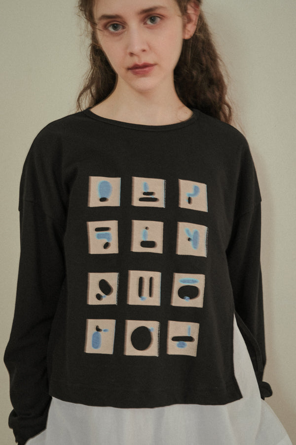 Block Print Pullover