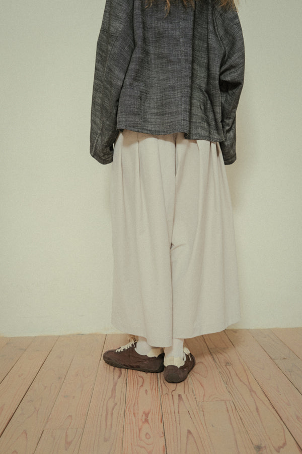 Tuck Skirt-Look Trousers