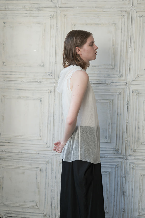 Mesh Hood Pullover