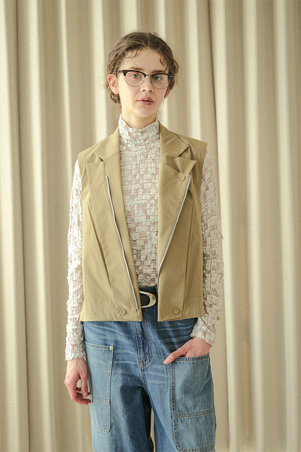 Double Lapel Vest
