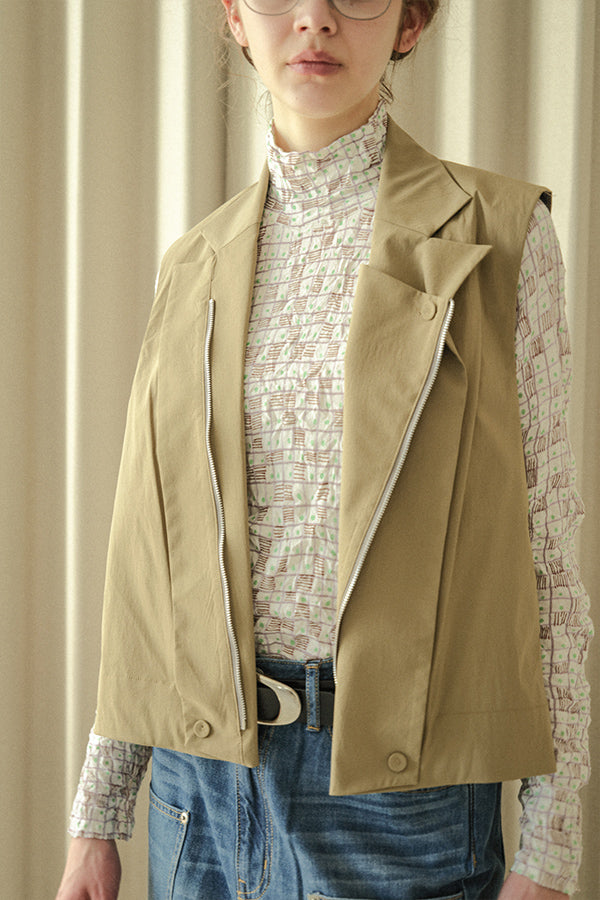 Double Lapel Vest