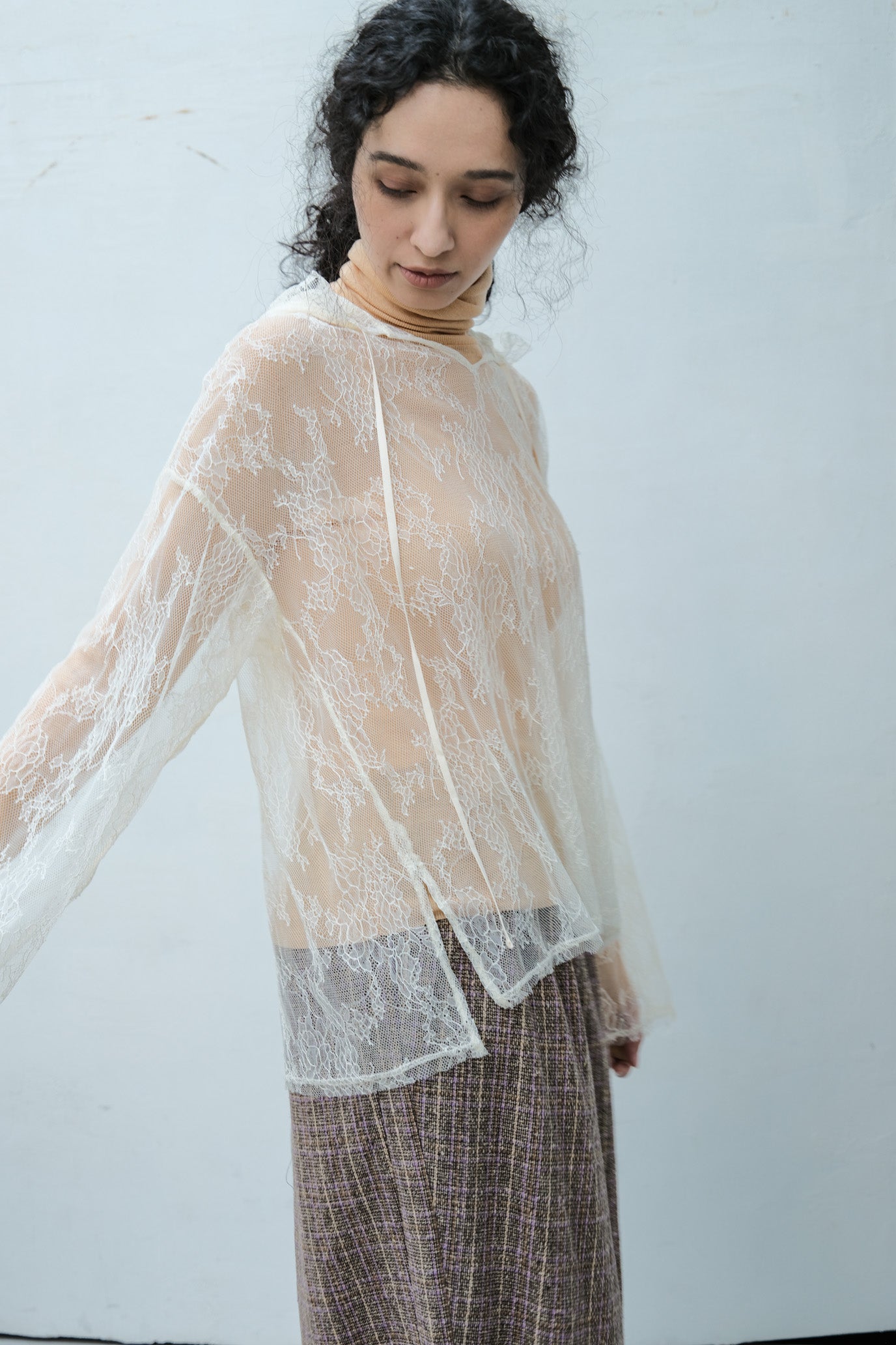 MOCOCHI Rib Turtleneck Pullover