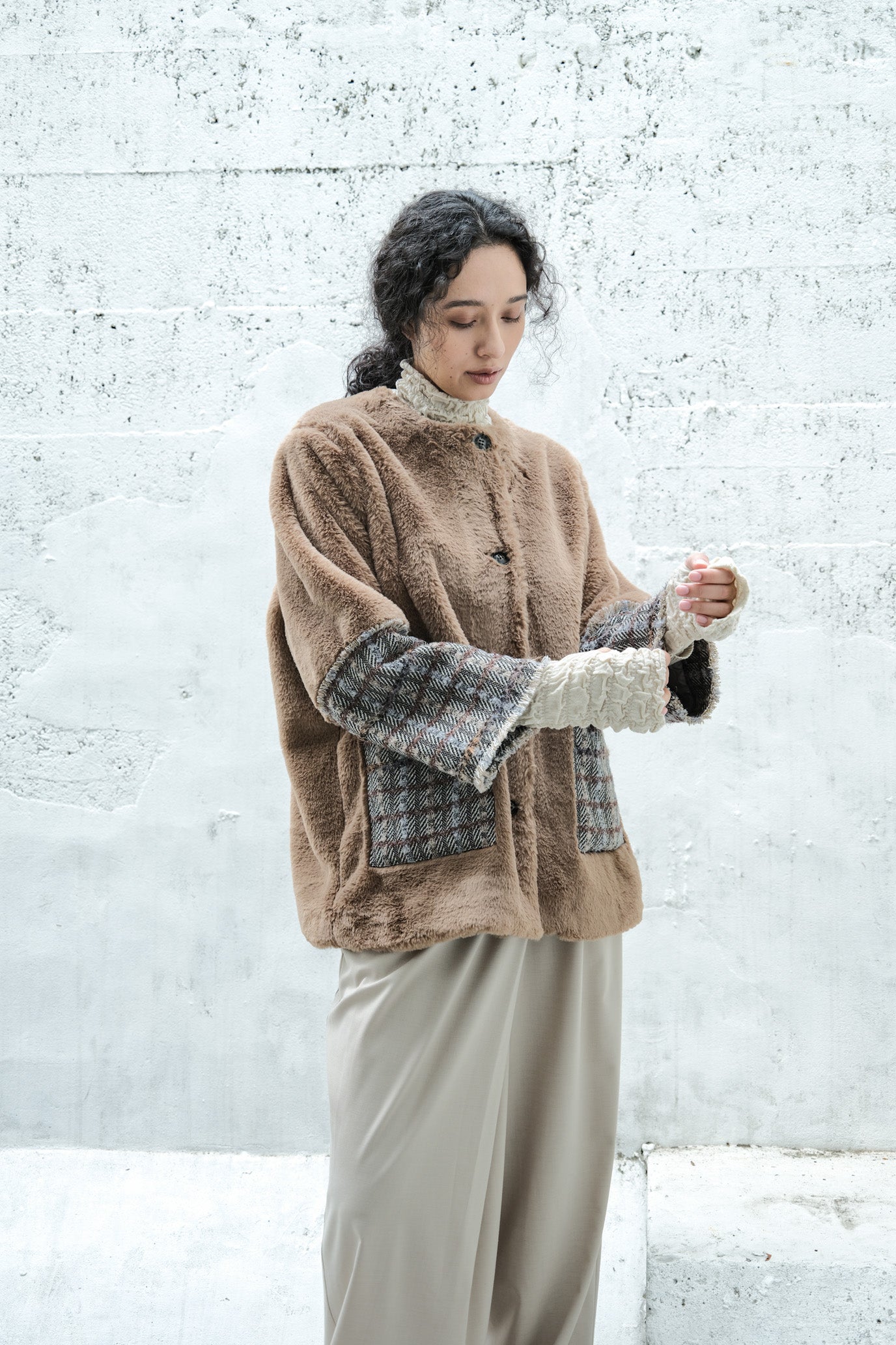 Lace Rib Pullover