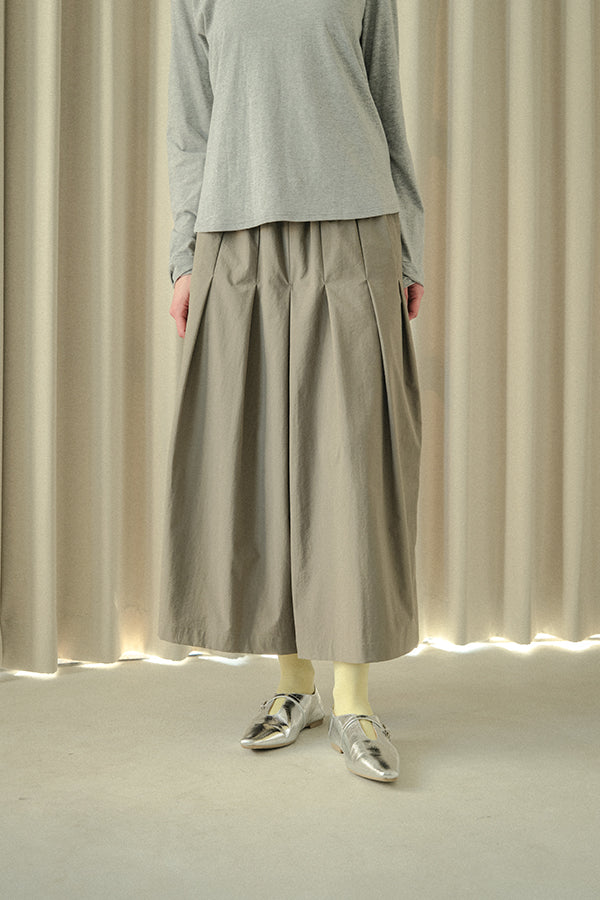 Tuck Skirt-Look Trousers