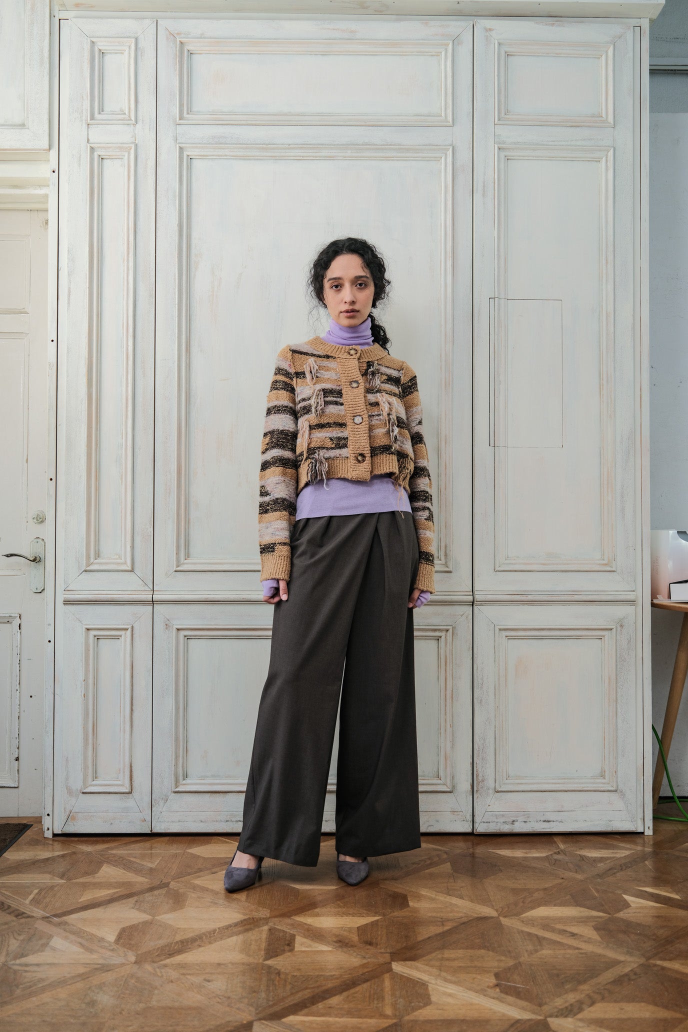 MOCOCHI Rib Turtleneck Pullover