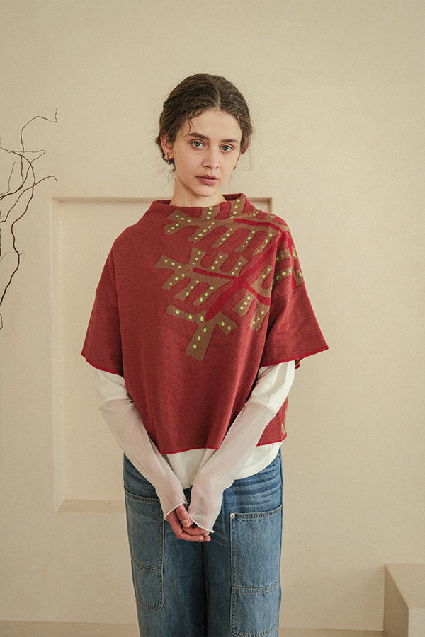 Linear Leaf Vest