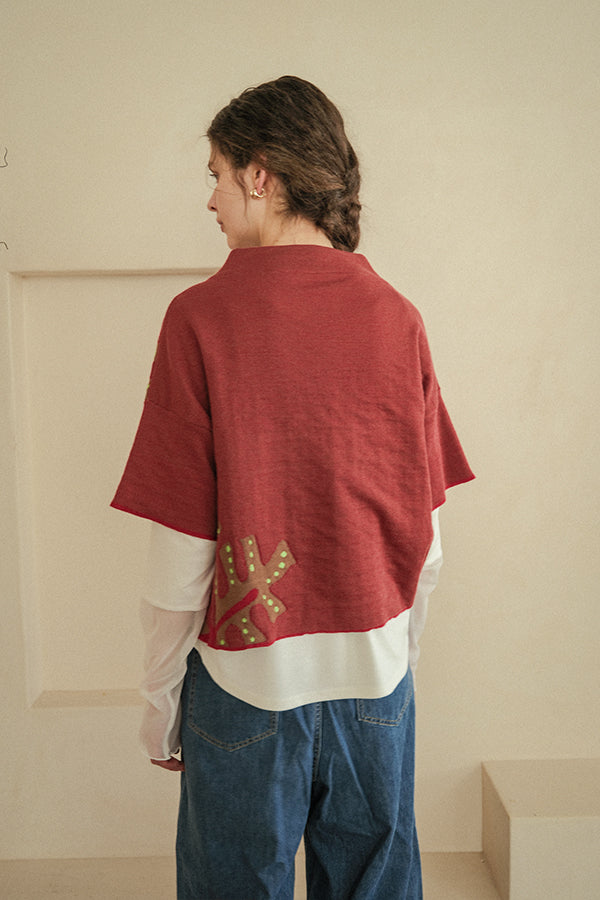 Linear Leaf Vest