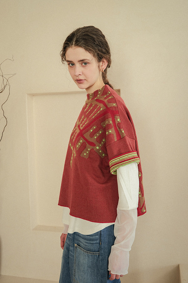 Linear Leaf Vest
