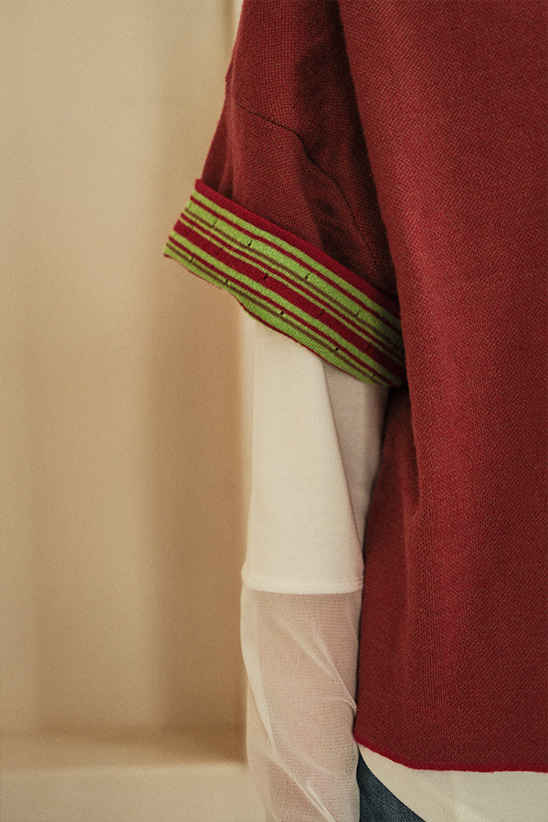 Linear Leaf Vest