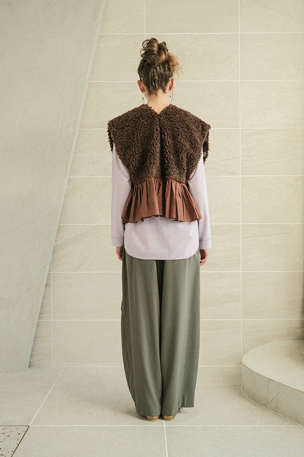Side Tuck Trousers