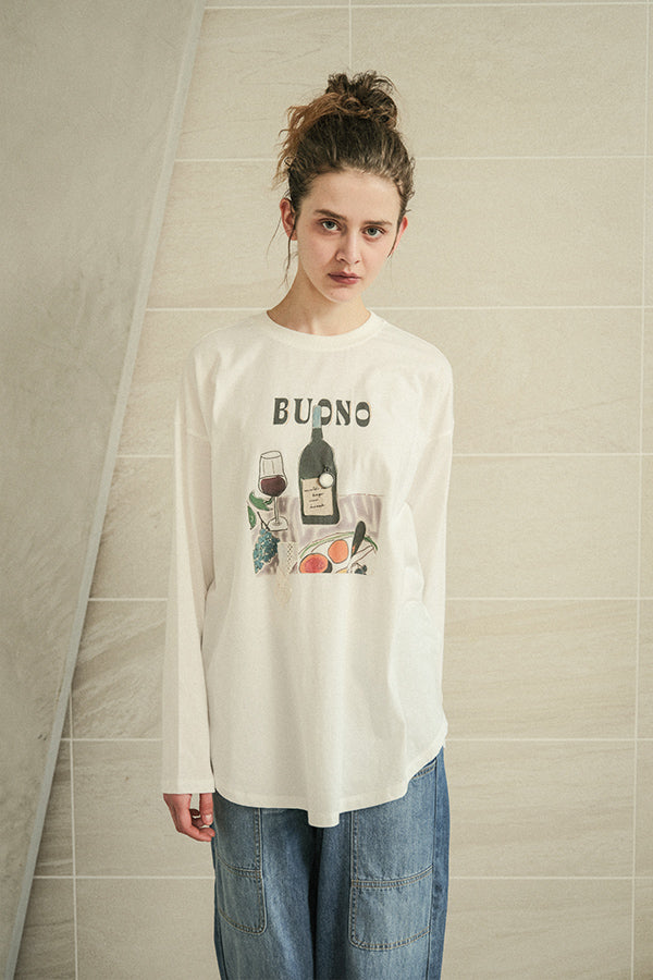 Buono Print Pullover