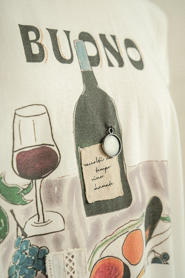 Buono Print Pullover