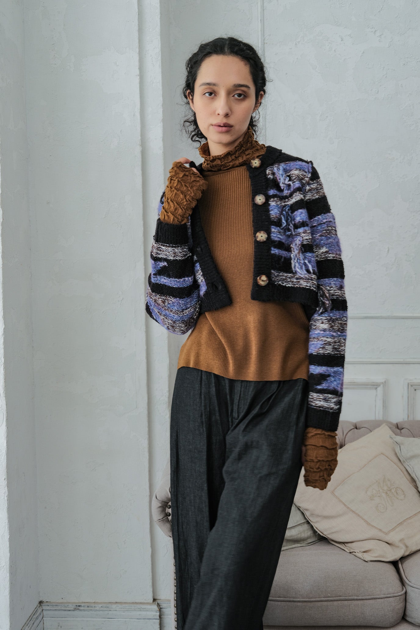 Lace Rib Pullover