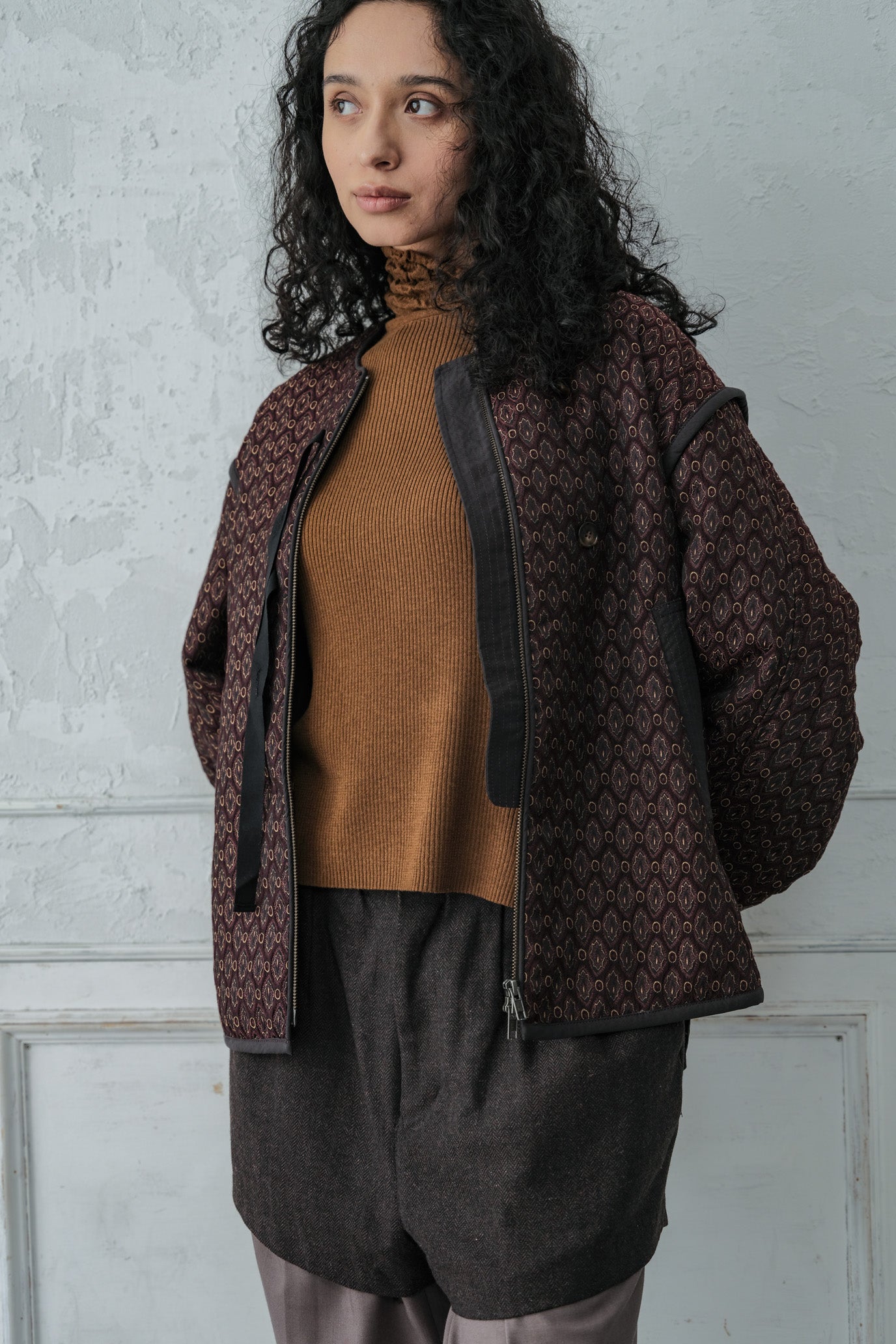 Lace Rib Pullover