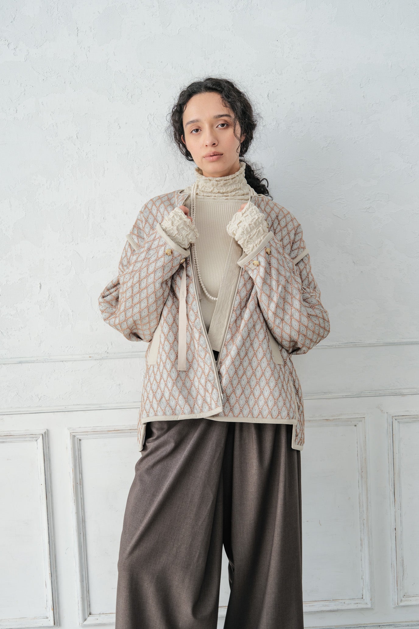 Lace Rib Pullover
