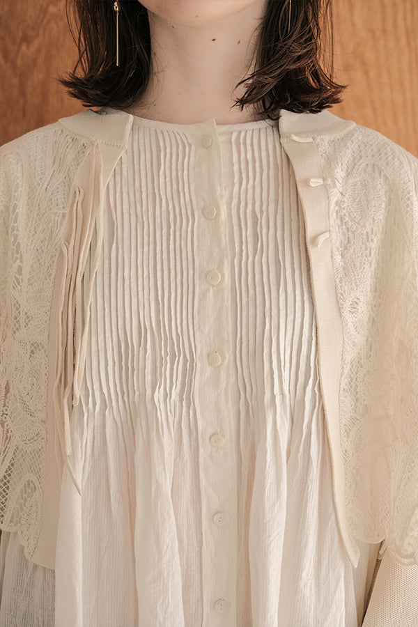 Pin Tuck Blouse