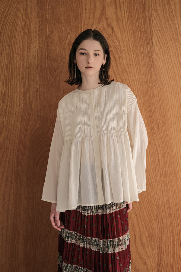 Pin Tuck Blouse