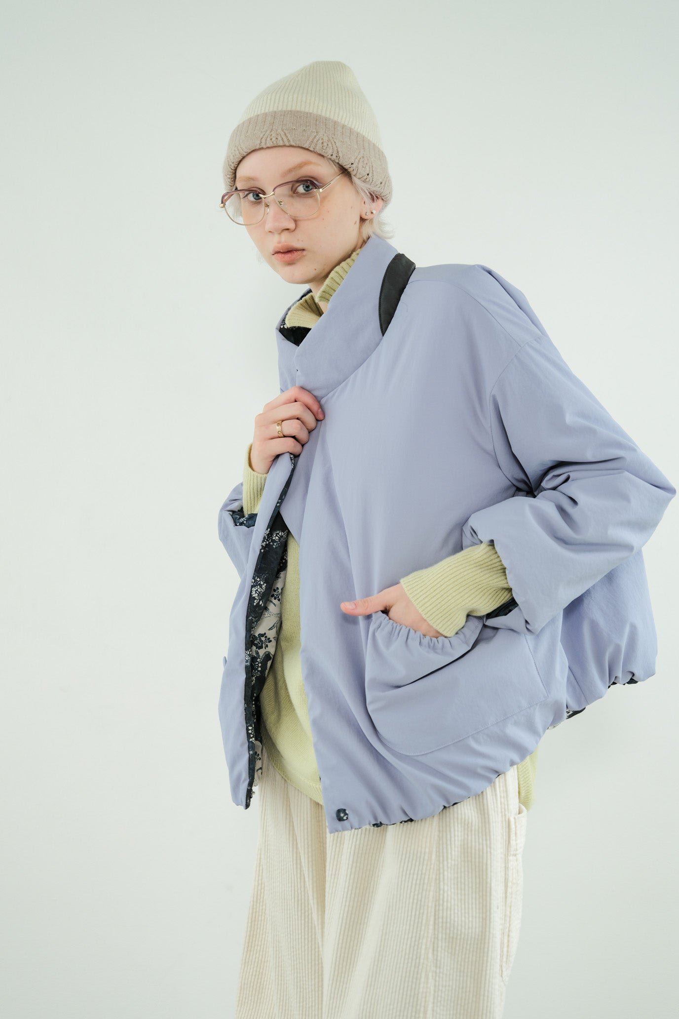 100% Wool Round Hem Pullover