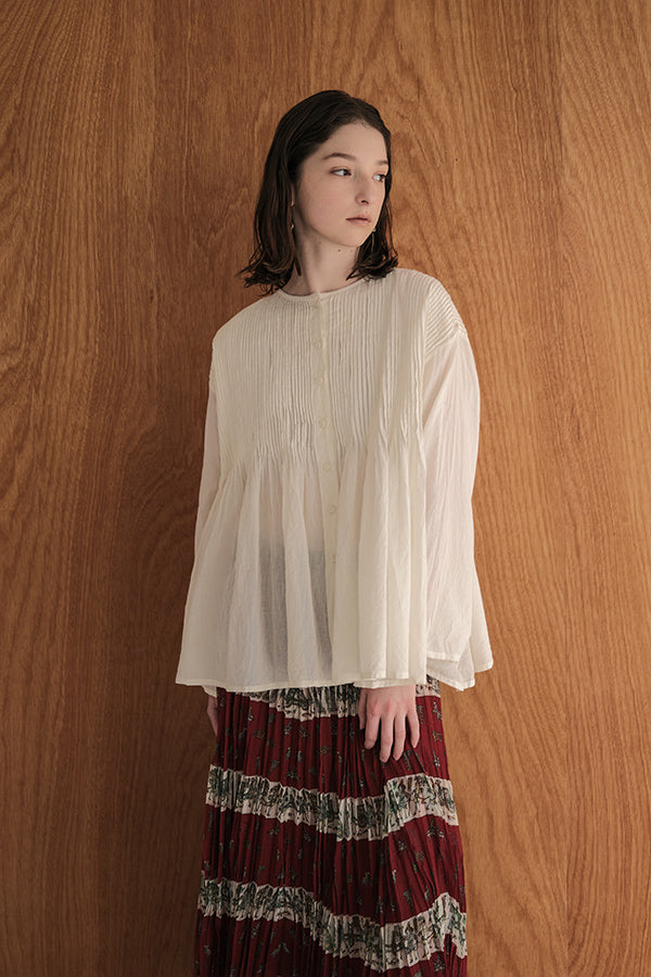 Pin Tuck Blouse