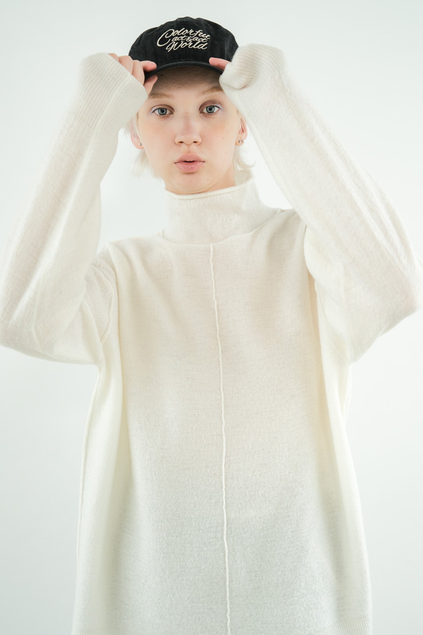 Compressed High Neck Pullover