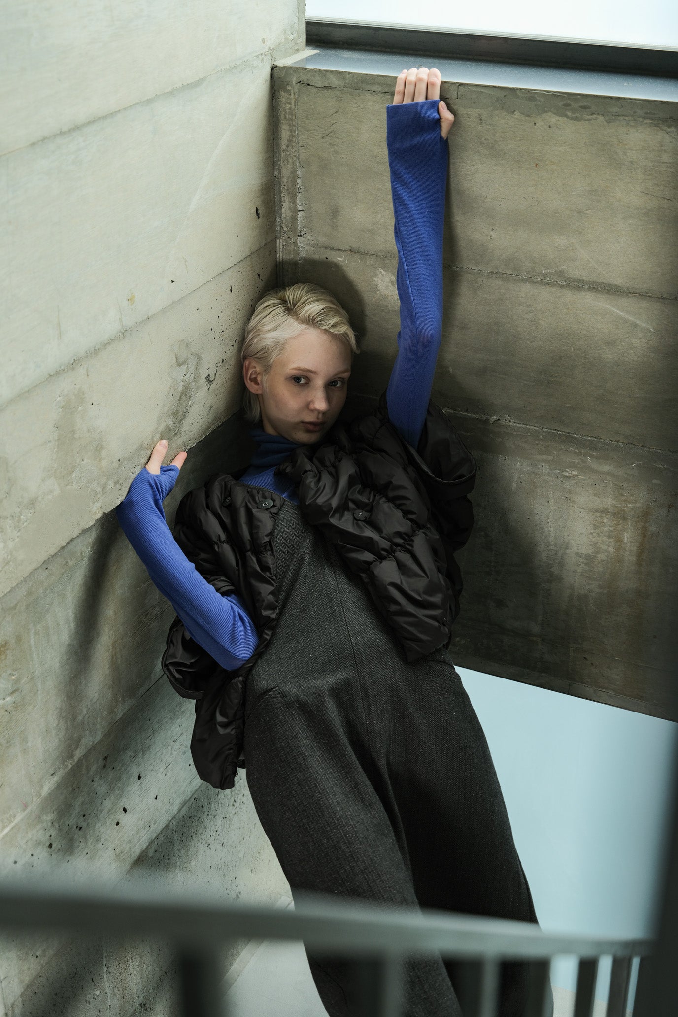 MOCOCHI Rib Turtleneck Pullover